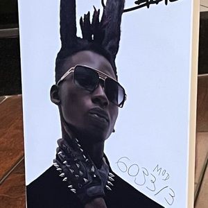 CAZAL COUNTER CARDS- Dual Sided Countertop Displays-Metal Foldout Legs-B…